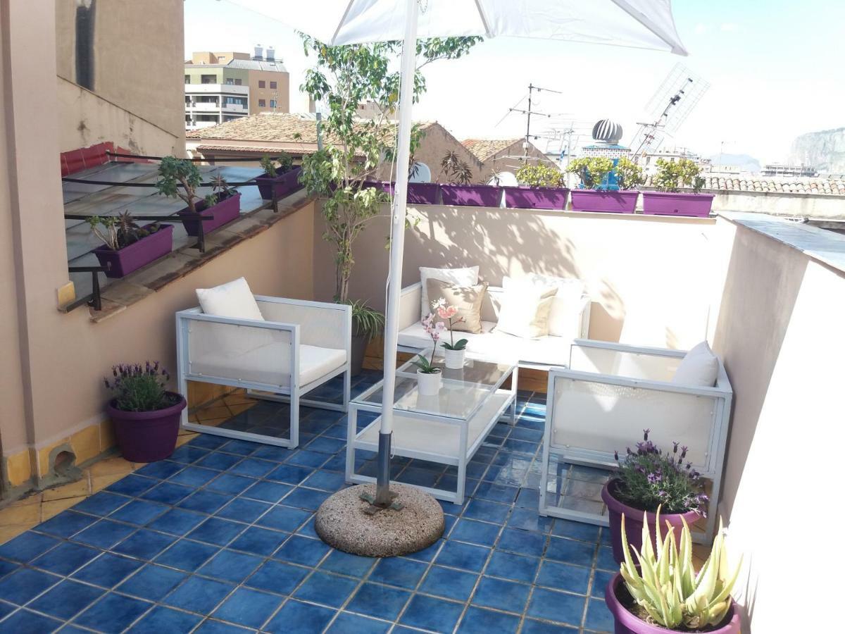 Apartamento Terrazza Politeama Palermo Exterior foto